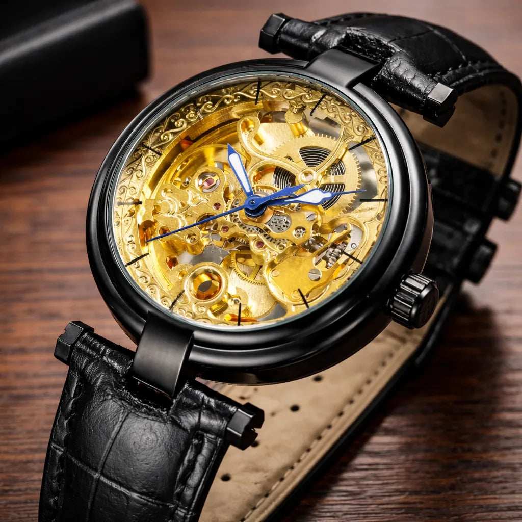 Luxury Automatic Steampunk Watch