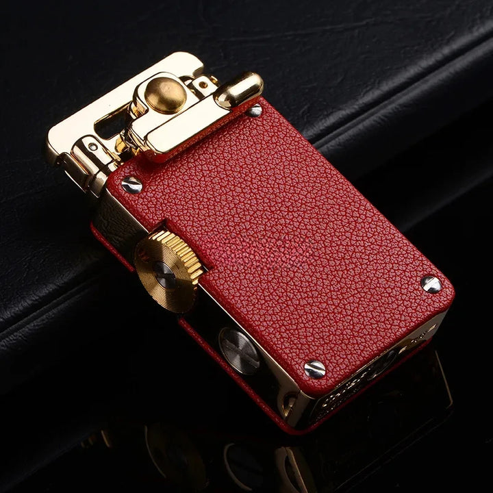 Luxury Steampunk Lighter Red
