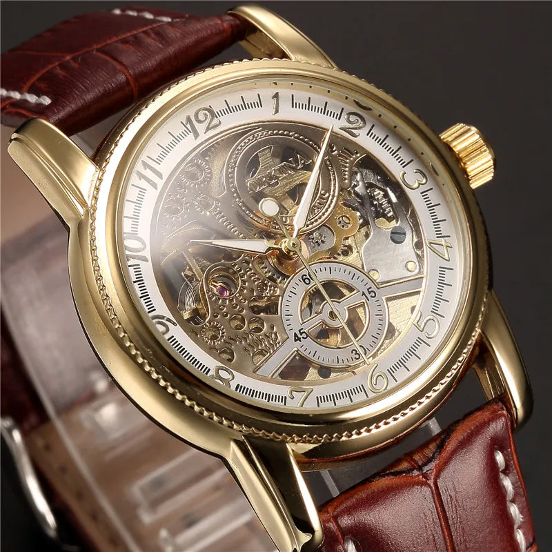 Luxury Steampunk Wristwatch