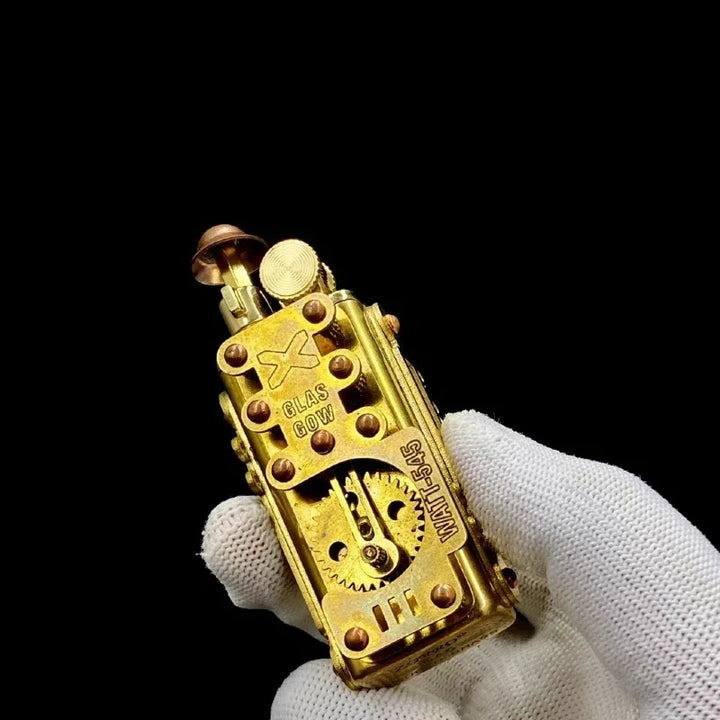 Mechanical Steampunk Oil Lighter Design