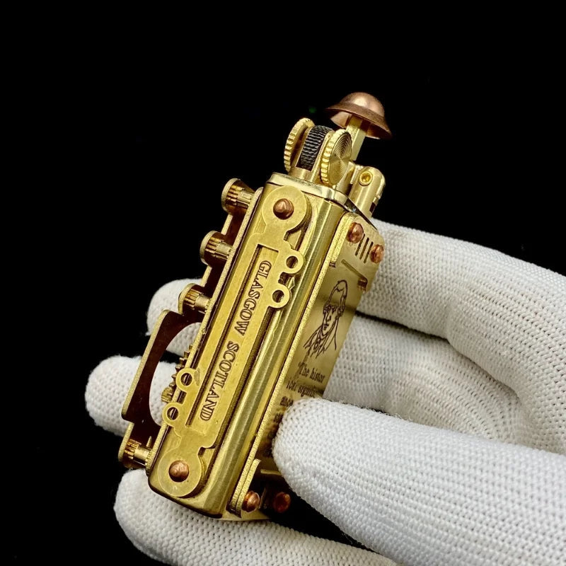 Mechanical Steampunk Oil Lighter Style