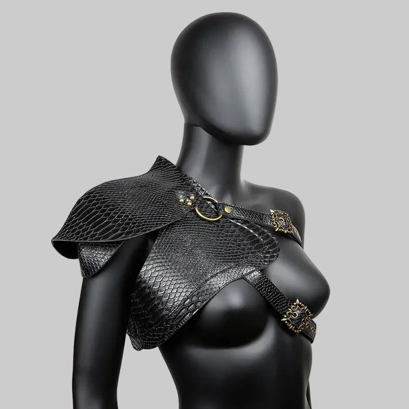 Medieval Armor Vest Steampunk Leather