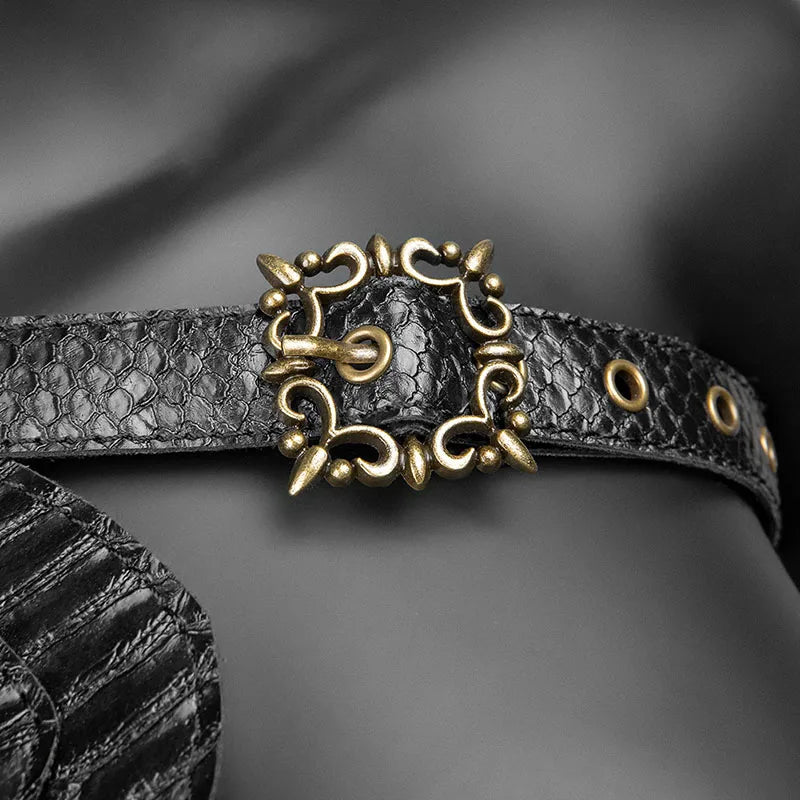 Medieval Armor Vest Steampunk Leather tendance