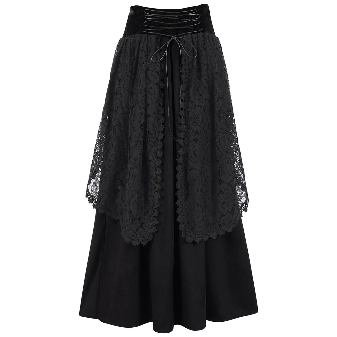 Medieval Chic Steampunk Skirt gothic