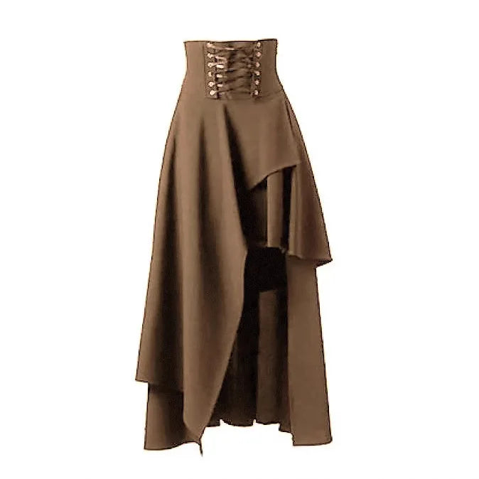 Medieval Gothic Retro Steampunk Skirt edgy