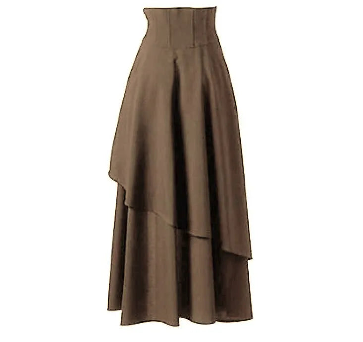 Medieval Gothic Retro Steampunk Skirt vintage