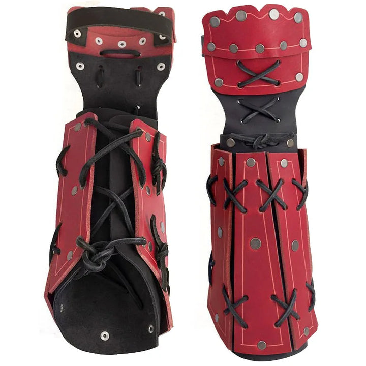 Medieval Long Gloves Made Of PU Leather stylish