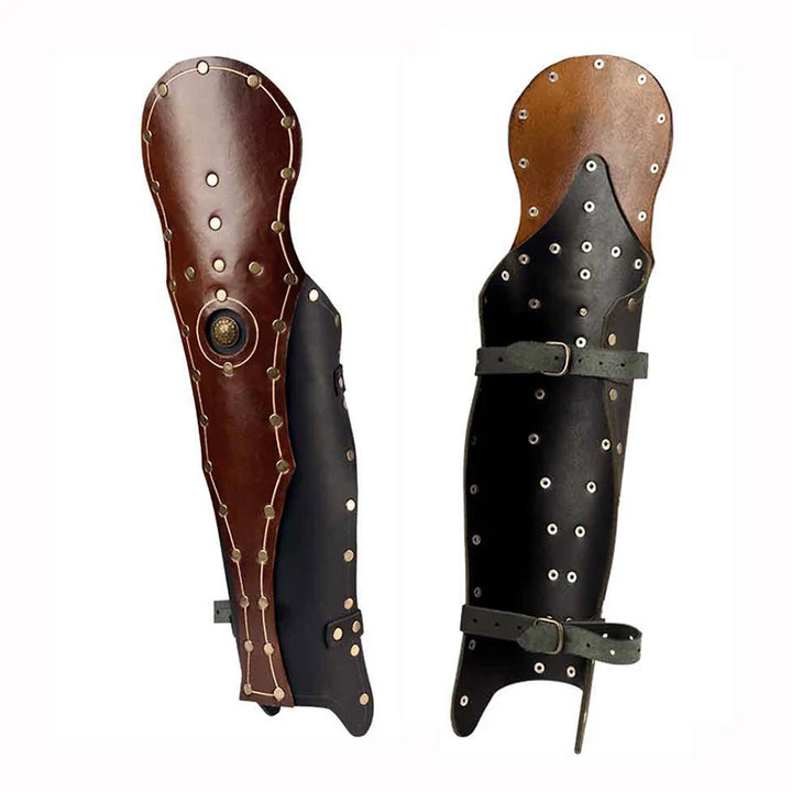 Medieval Steampunk Armor Leg Guards stylish