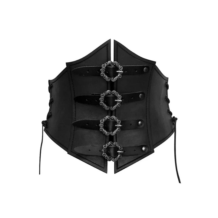 Medieval Steampunk Belt Armor With Laces durable