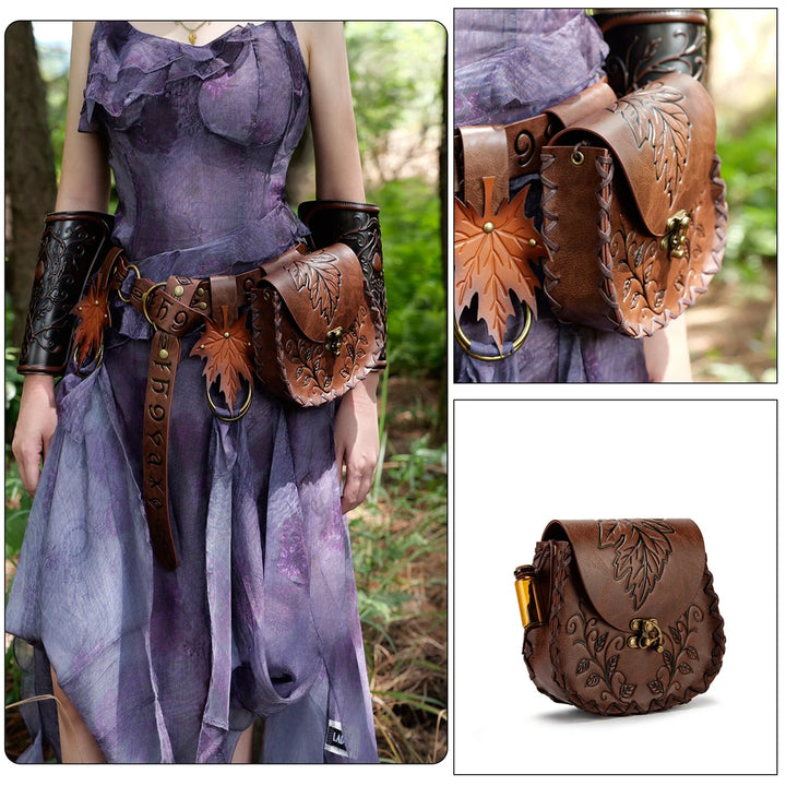 Medieval Steampunk Belt Pouch stylish elegant