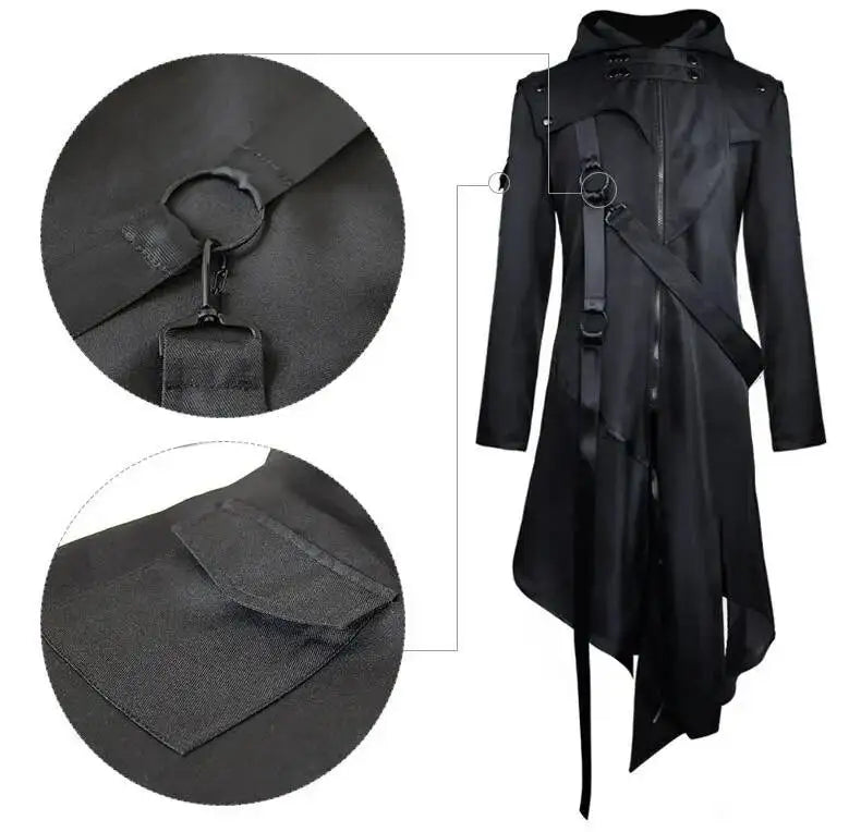 Medieval Steampunk Cosplay Coat authentic