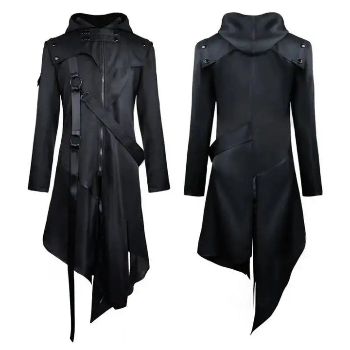 Medieval Steampunk Cosplay Coat dramatic