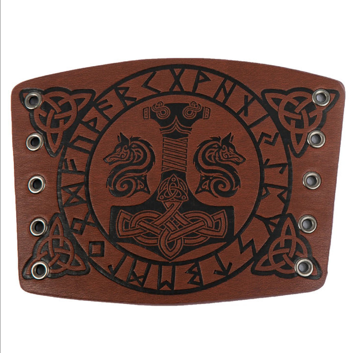 Medieval Steampunk Leather Arm Armor leather