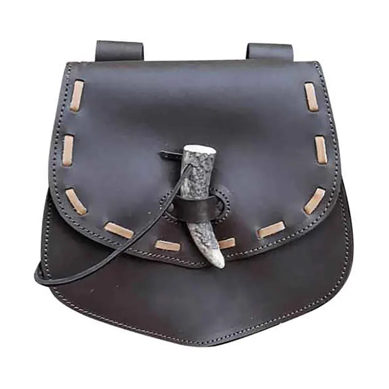 Medieval Steampunk Leather Shoulder Bag fashion