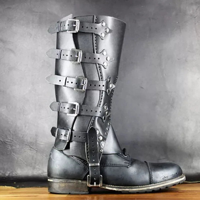 Medieval Steampunk Shin Guard fashion