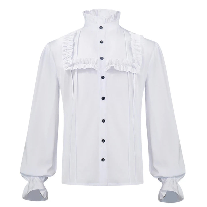 Medieval Steampunk Shirt Pleated Victorian elegant