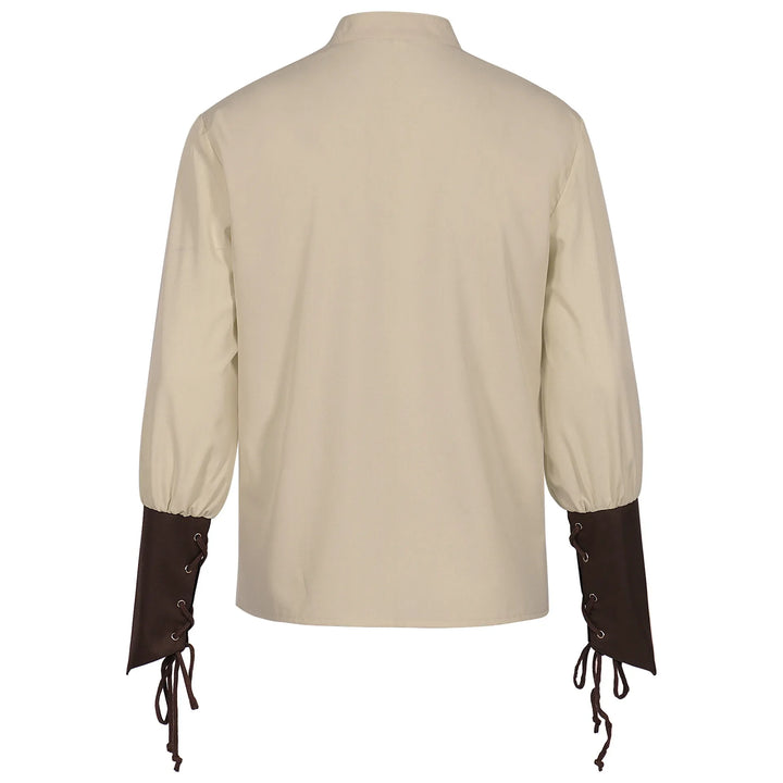 Medieval Steampunk Shirt With Stylish Sleeves bold