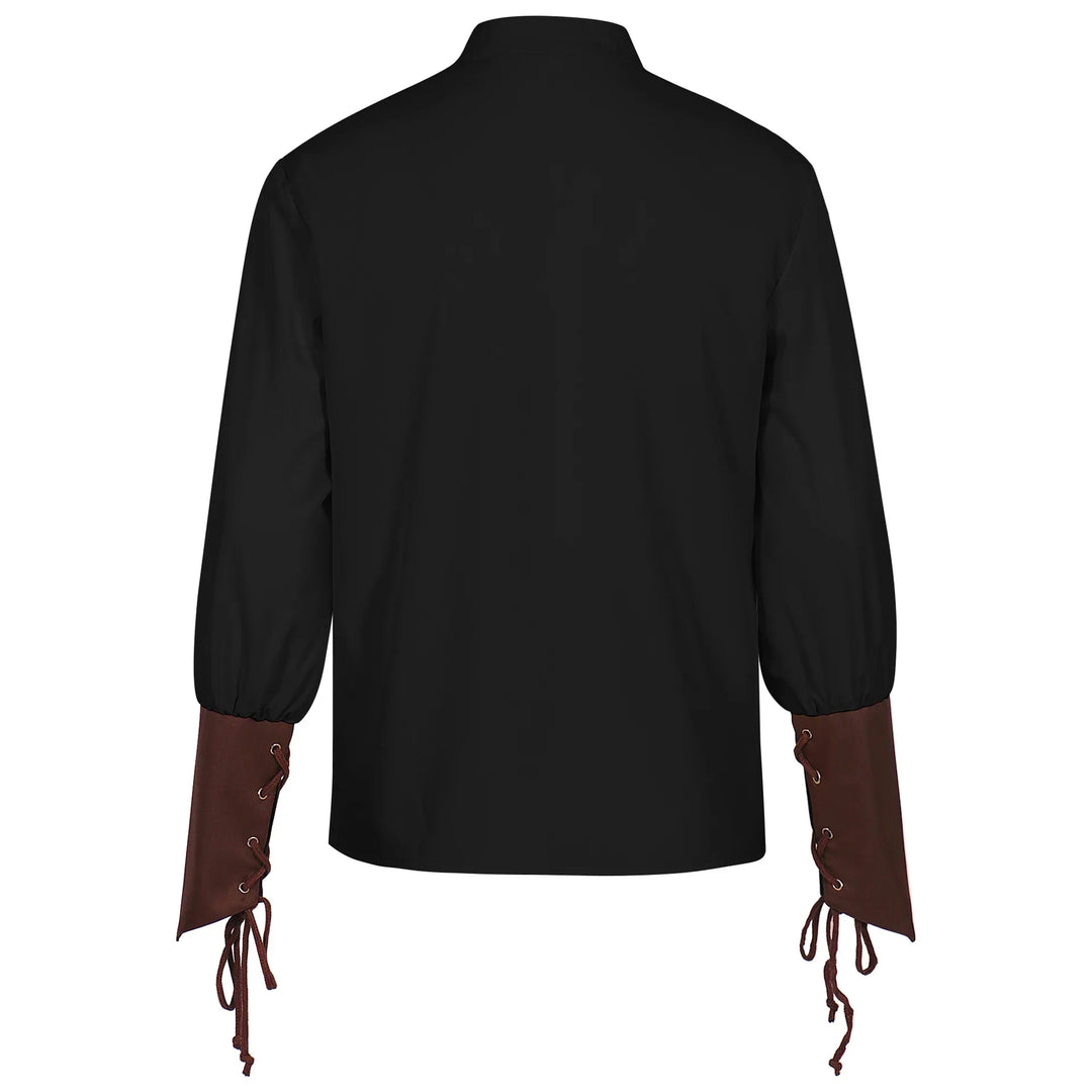 Medieval Steampunk Shirt With Stylish Sleeves stylish