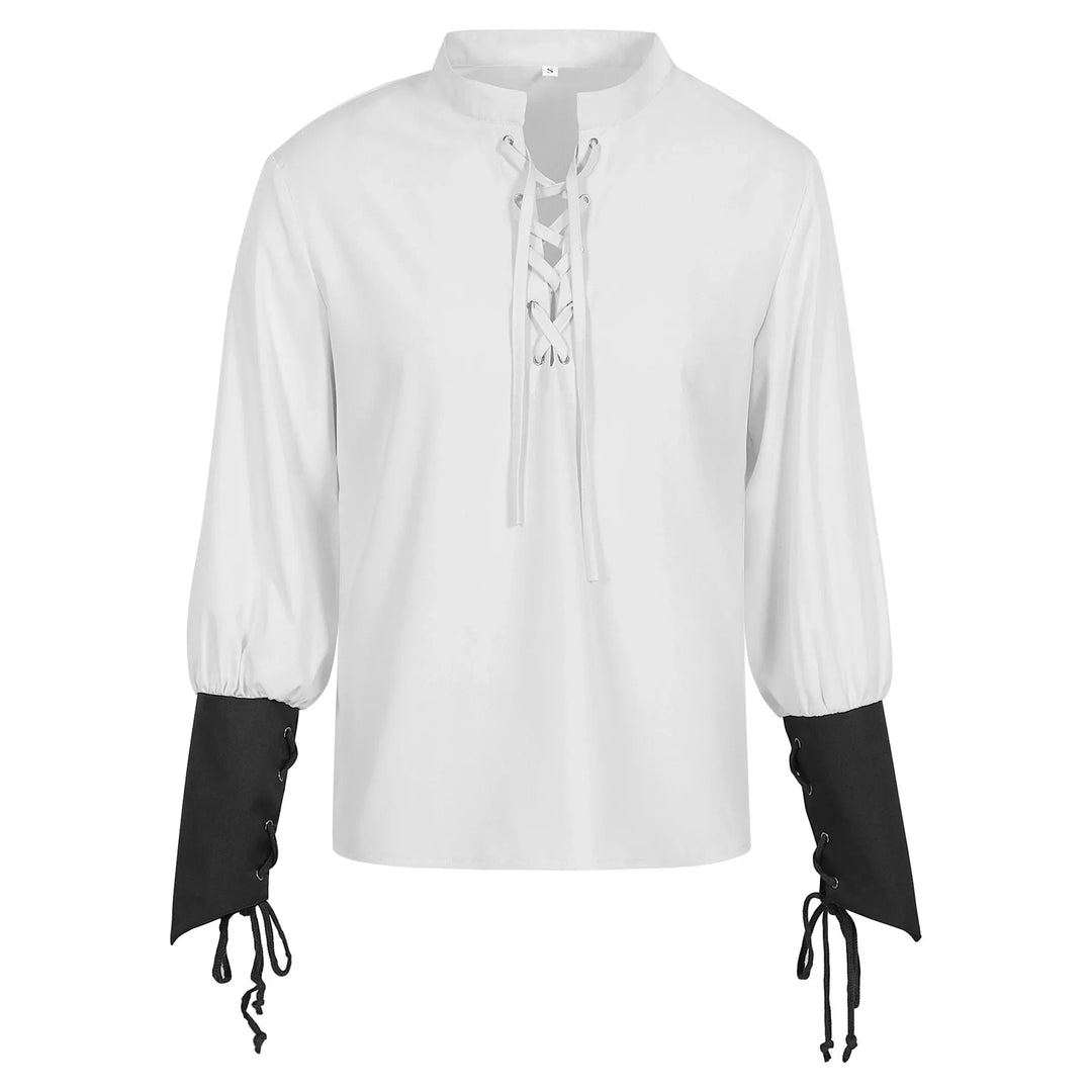 Medieval Steampunk Shirt With Stylish Sleeves unique