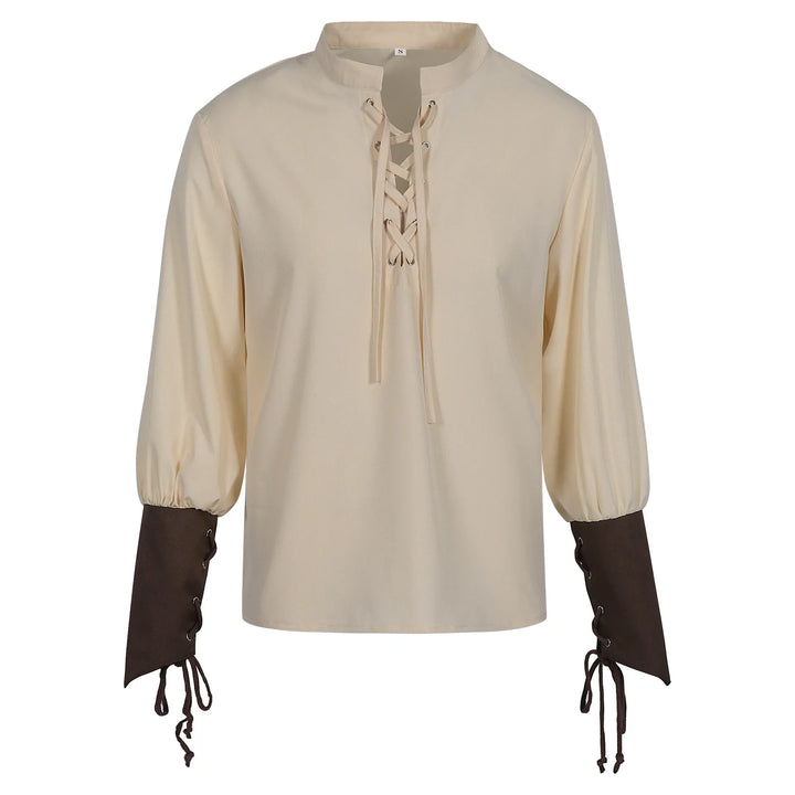Medieval Steampunk Shirt With Stylish Sleeves vintage