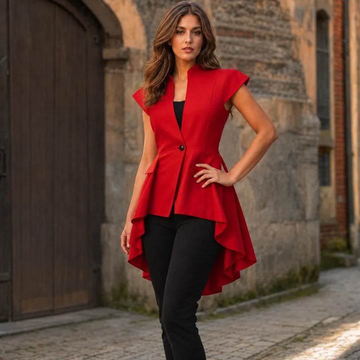 Medieval Steampunk Short-Sleeved Coat