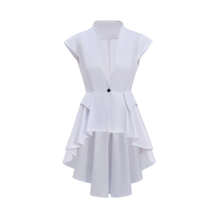 Medieval Steampunk Short-Sleeved Coat elegant