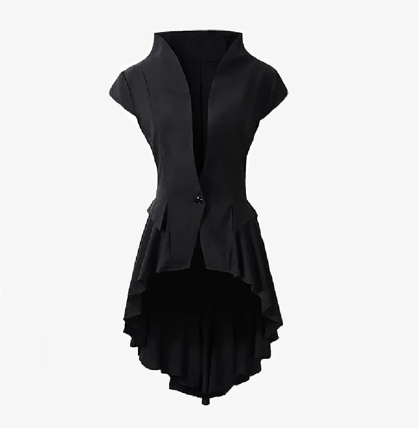 Medieval Steampunk Short-Sleeved Coat stylish