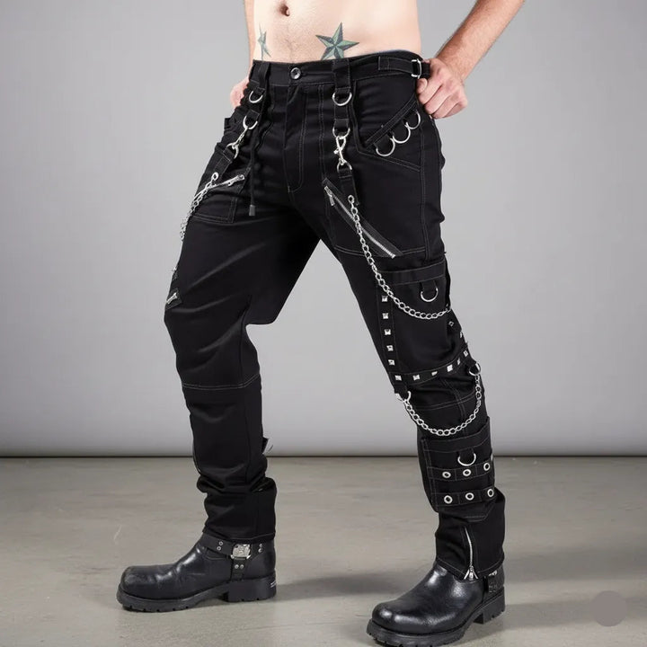 Men's Gothic Steampunk Pants