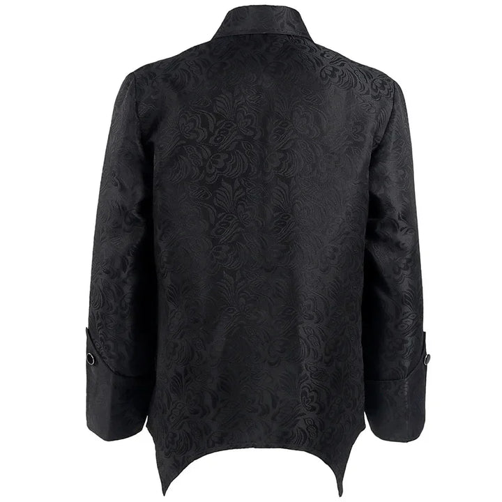 Men's Medieval Jacket Steampunk Zipper bold