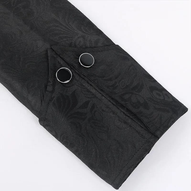 Men's Medieval Jacket Steampunk Zipper classic