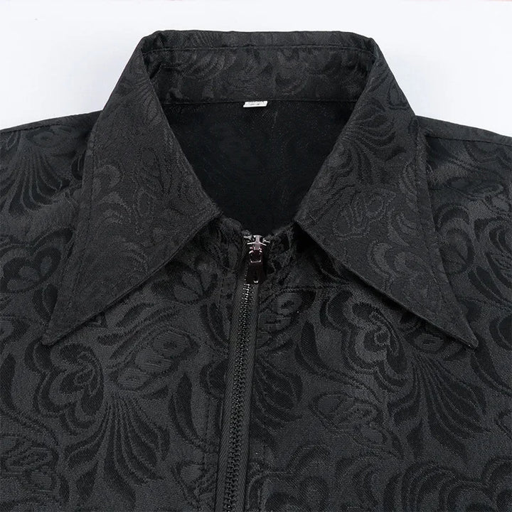 Men's Medieval Jacket Steampunk Zipper rugged