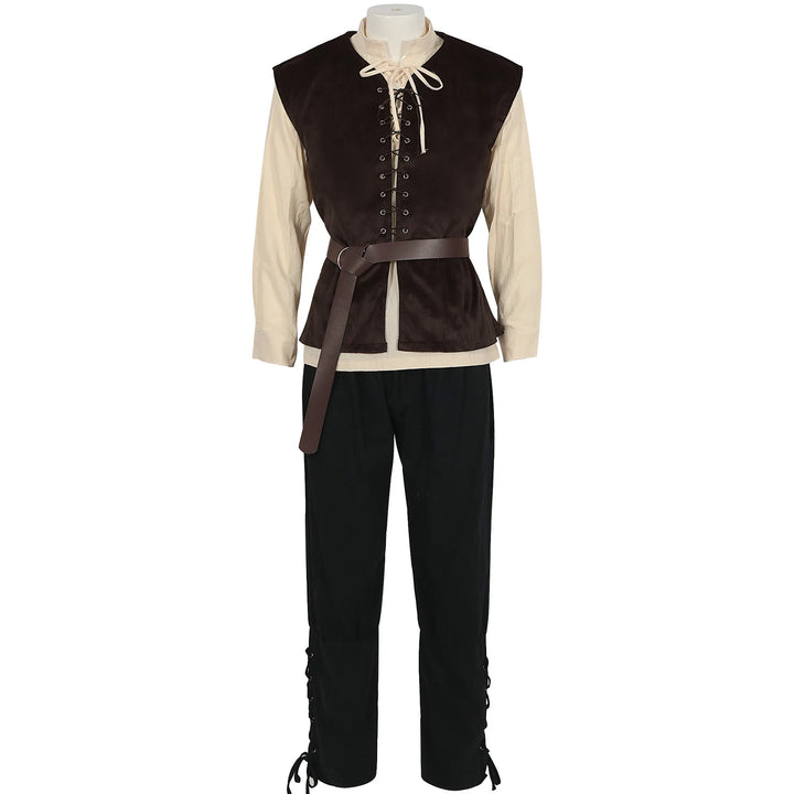 Men’s Medieval Steampunk Costume Set Complet