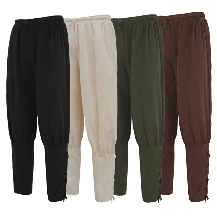 Men’s Medieval Steampunk Costume Set Pants