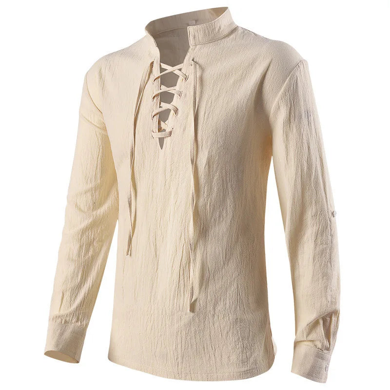 Men’s Medieval Steampunk Costume Set Shirt