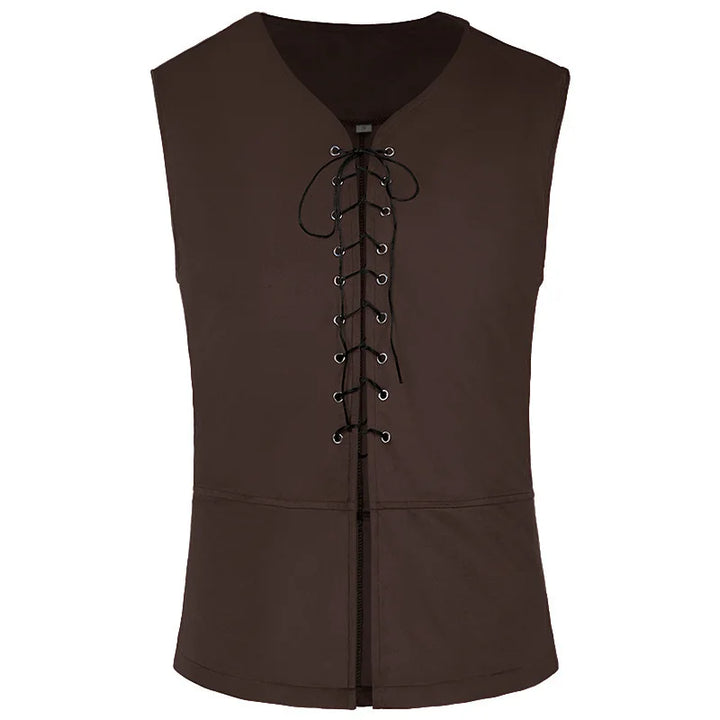 Men’s Medieval Steampunk Costume Set Vest
