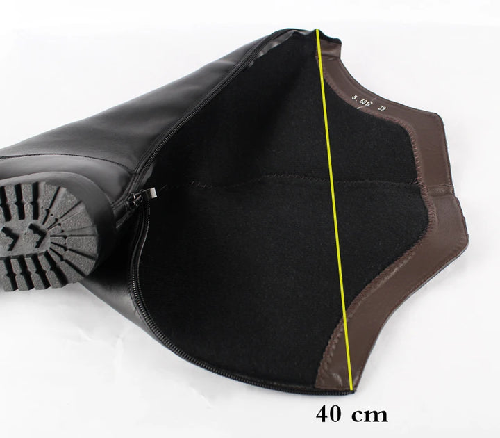 Men's Sleek Black Steampunk Boots refined