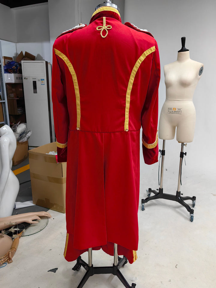 Men’s Steampunk Cosplay Costume Back