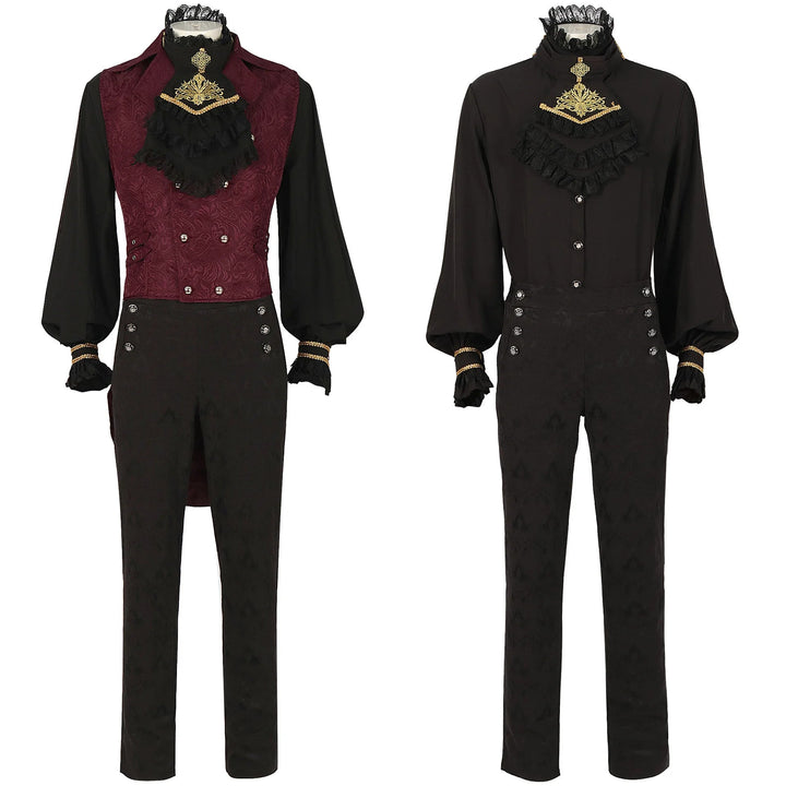 Men’s Steampunk Costume Set Color