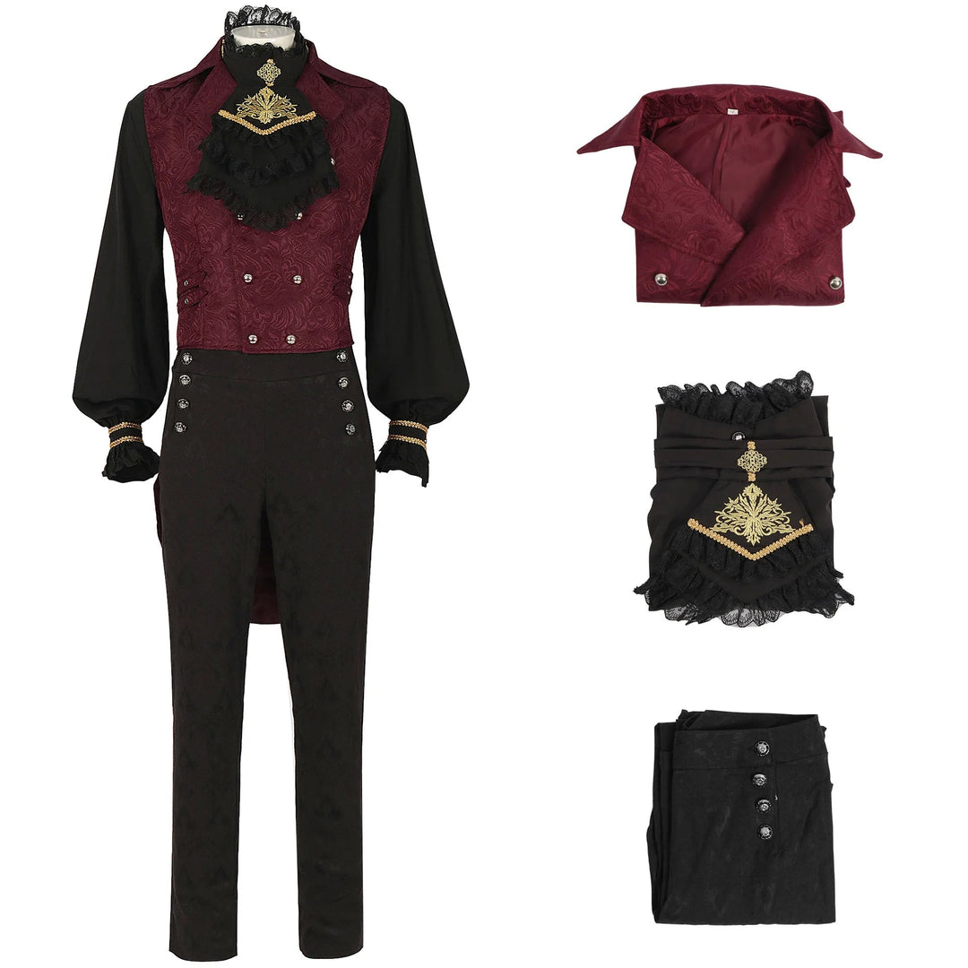 Men’s Steampunk Costume Set Design