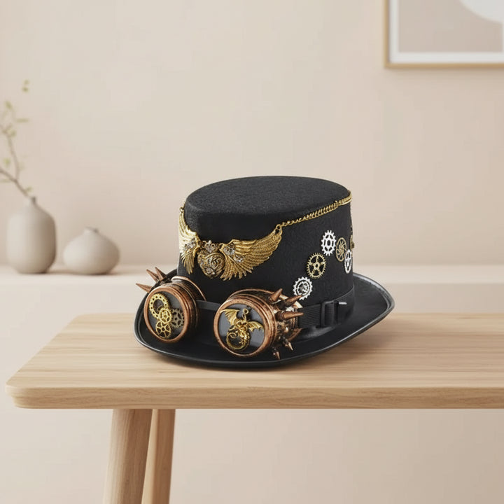 Men's Steampunk Top Hat Design