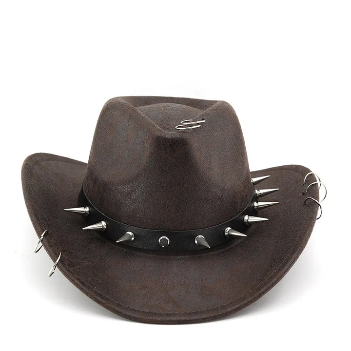 Men's Steampunk Western Cowboy Hat – rugged style