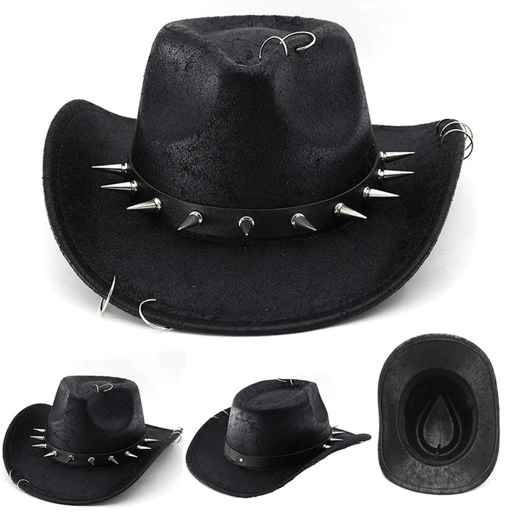 Men's Steampunk Western Cowboy Hat – vintage look