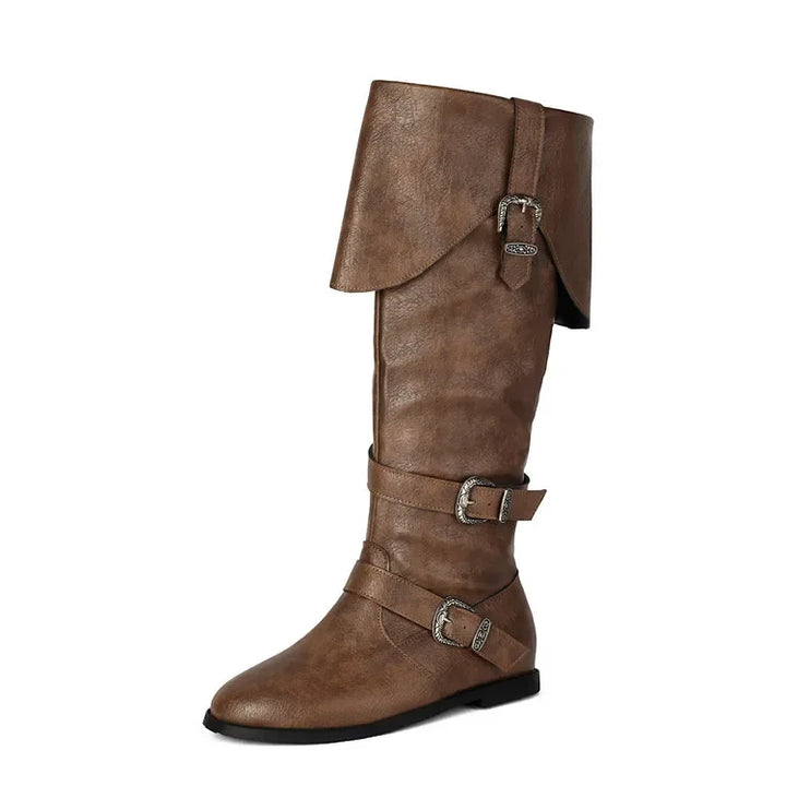Men's Viking Steampunk Boots brown
