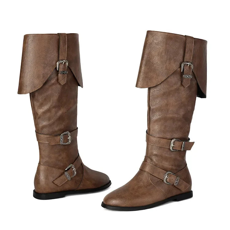 Men's Viking Steampunk Boots fashion