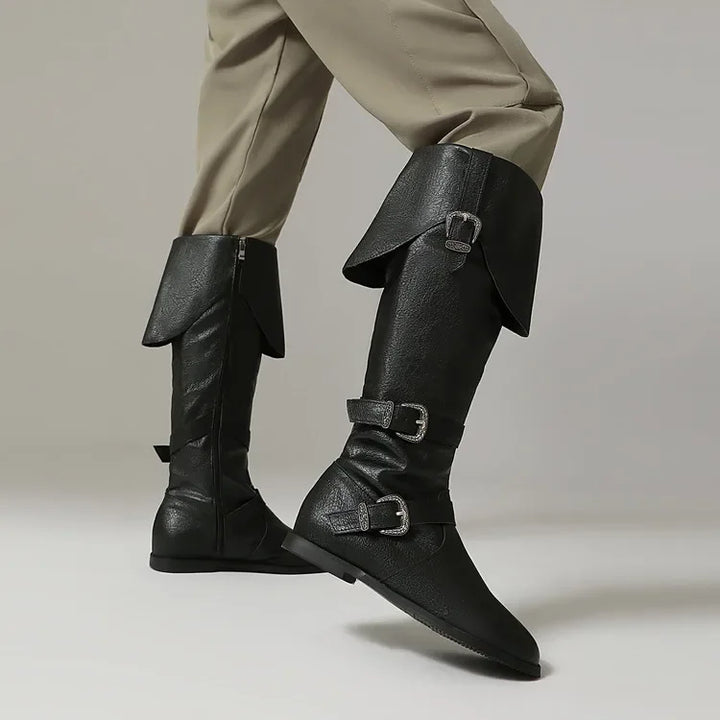 Men's Viking Steampunk Boots style