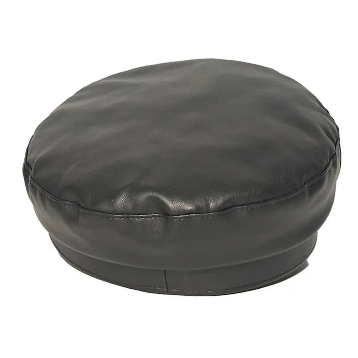 Minimalist Black Military Steampunk Hat luxurious