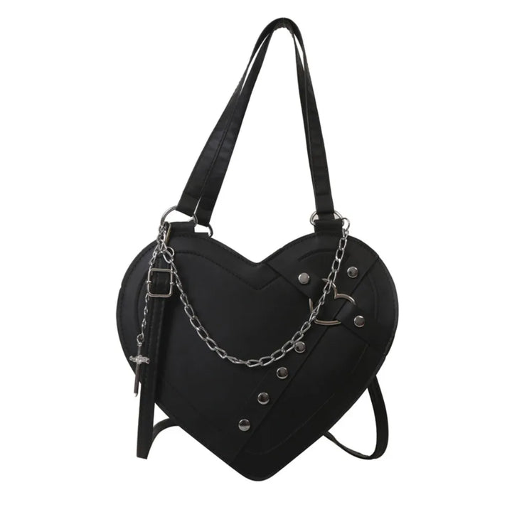 Minimalist Heart Steampunk Bag vintage
