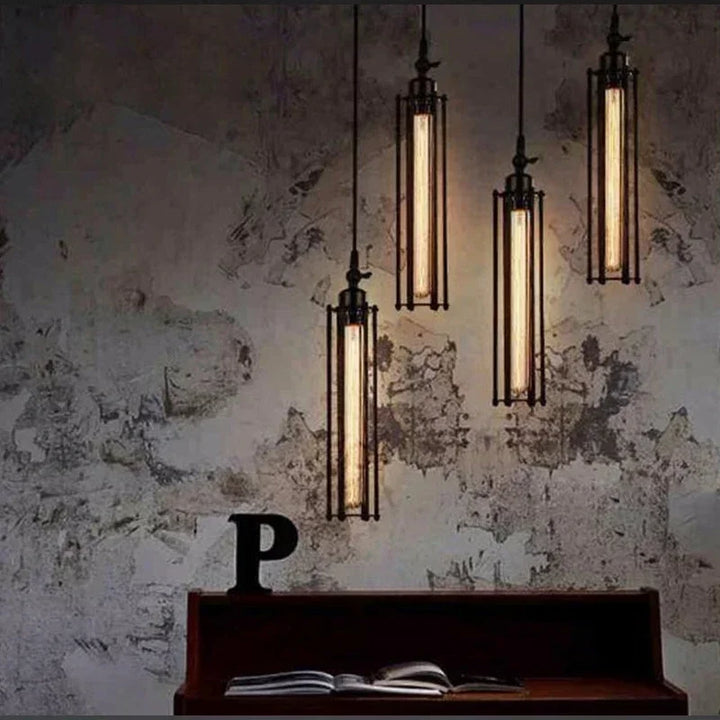 Minimalist Retro Steampunk Hanging Lamp
