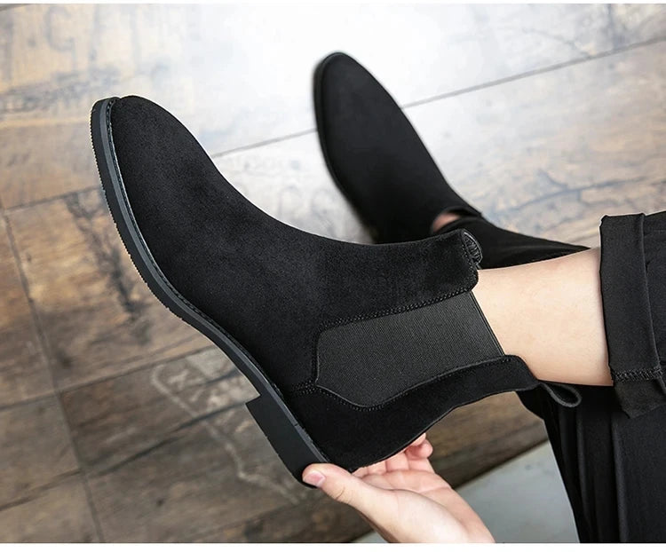 Minimalist Steampunk Ankle Boots clean
