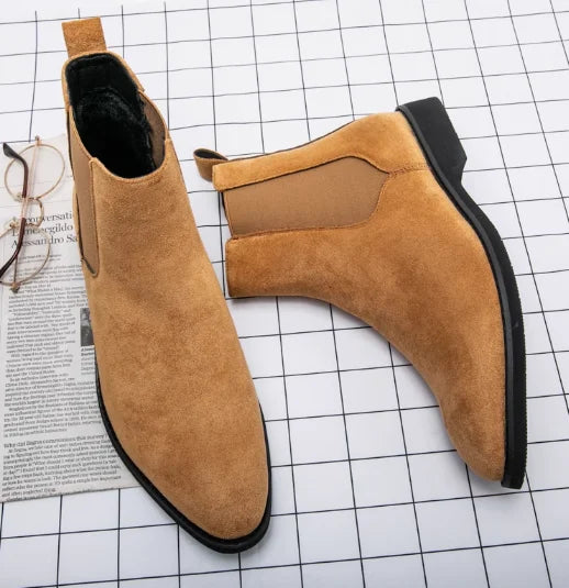 Minimalist Steampunk Ankle Boots sleek